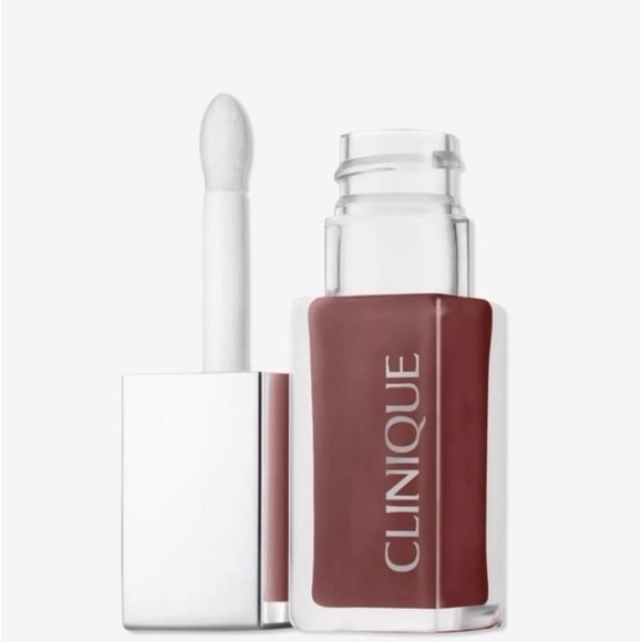 Clinique Other - Clinique Pop lip + cheek oil in nude honey NEW lipstick 2 in 1 cosmetic makeup